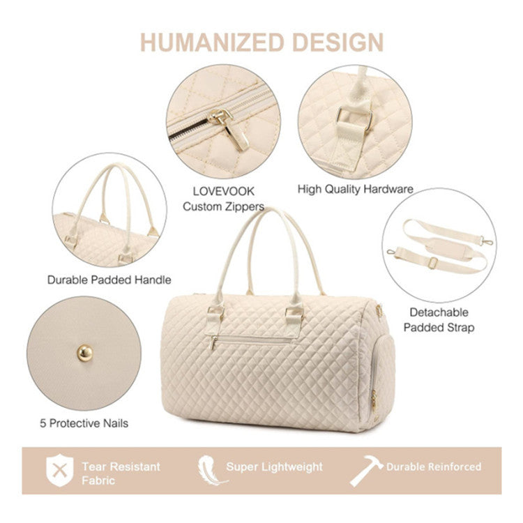 Women's Quilted Carousel Bag